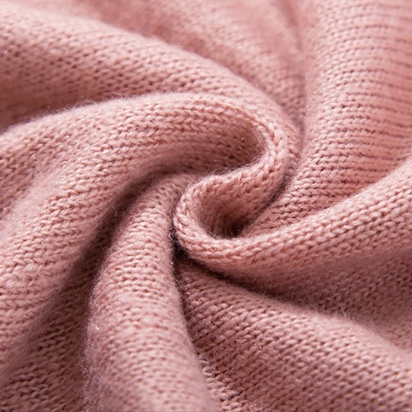 1 Left! Light Pink Pearl Sweater Top - Picture 6 of 8